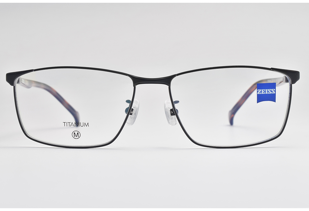ZEISS 蔡司 方框光學眼鏡(霧黑 琥珀#ZS22121L