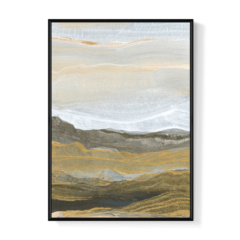 菠蘿選畫所 栗色山岳 II- 50x70cm(抽象掛畫/客廳