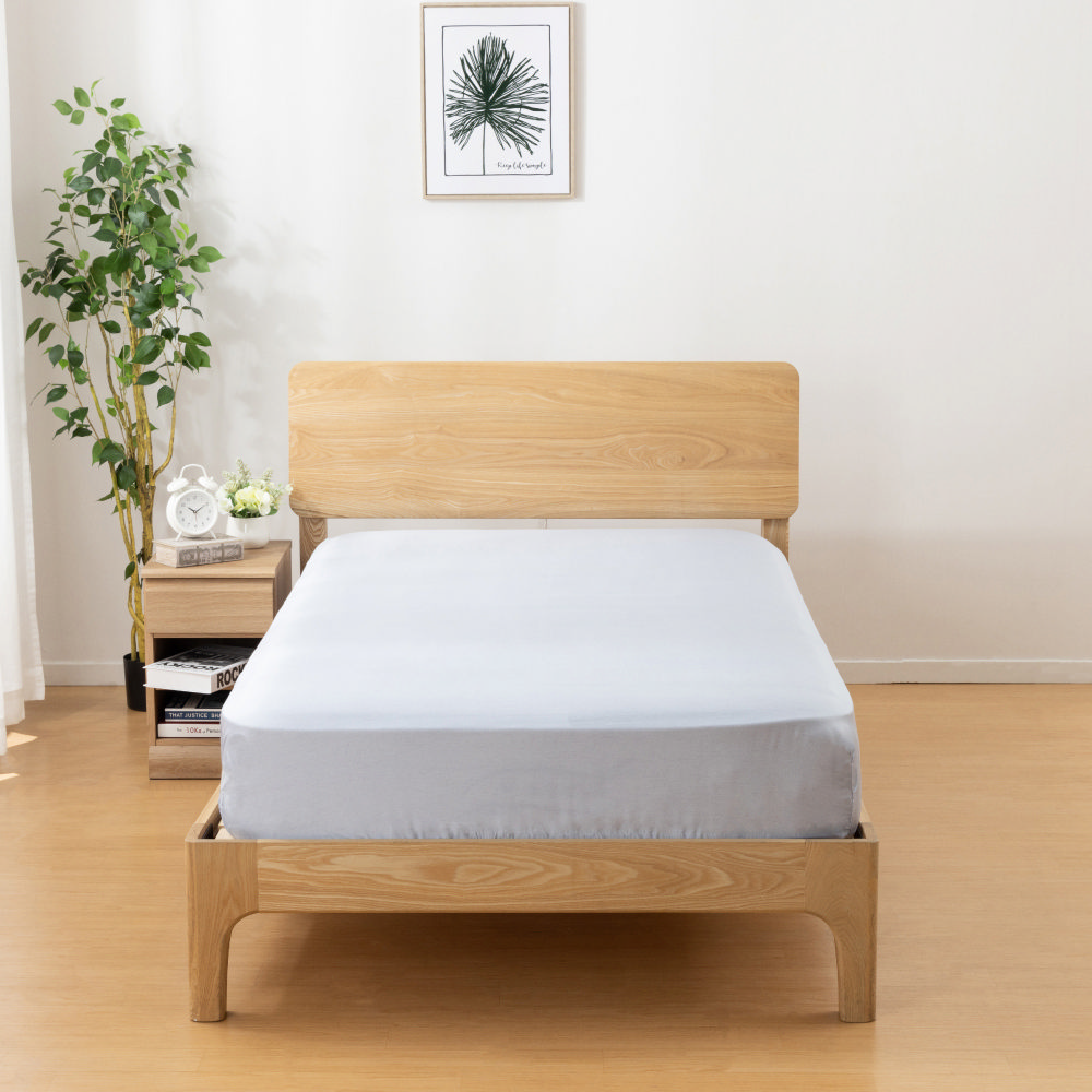 NITORI 宜得利家居 床包 天絲 RABBIT 雙人(床