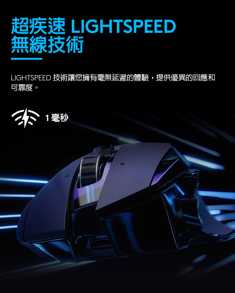 Logitech 羅技 G502 LIGHTSPEED 無線