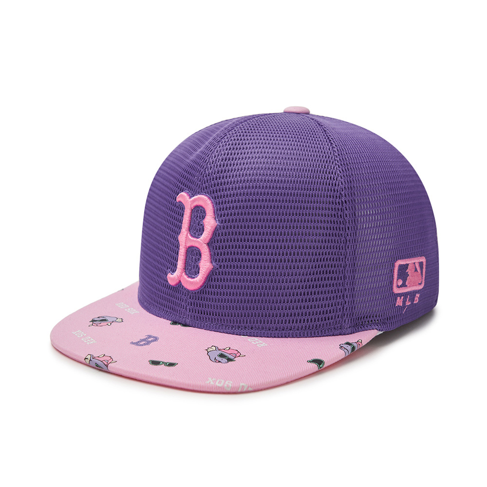 MLB 童裝 可調式棒球帽 童帽 龍年限定系列 波士頓紅襪隊