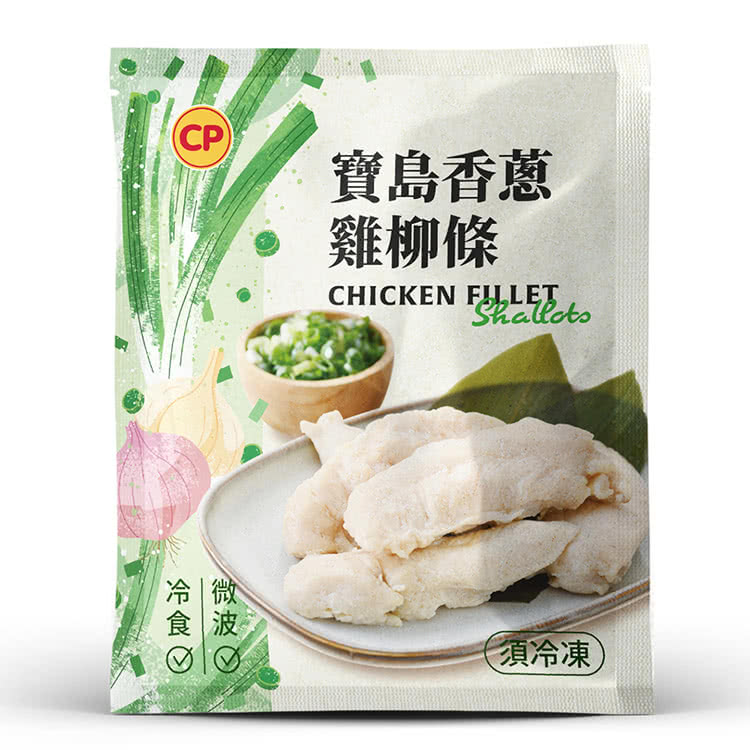 卜蜂 台式新食 即食雞柳-寶島香蔥 超值8包組(210g/包