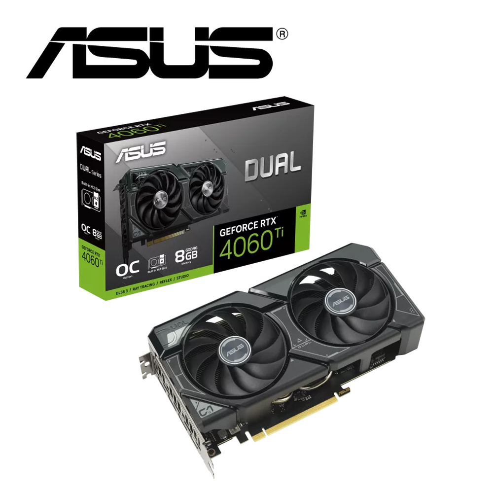 ASUS 華碩 DUAL RTX 4060 Ti SSD O