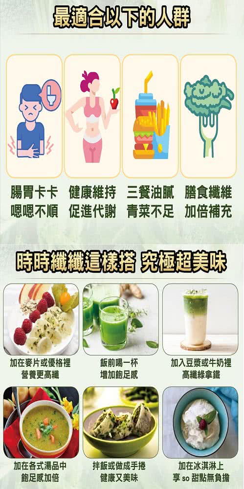腸胃卡卡 健康維持 三餐油膩 膳食纖維