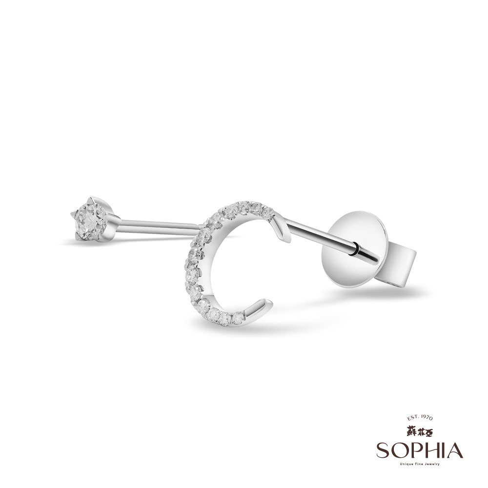 蘇菲亞珠寶 18K金 諾瑪 鑽石耳環 推薦