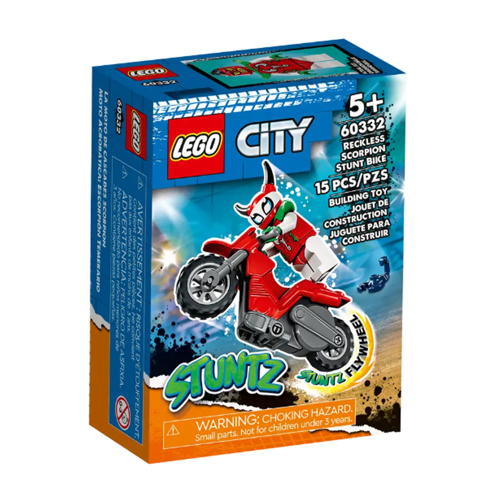 LEGO 樂高 City系列 - 蠻橫魔蠍特技摩托車(603