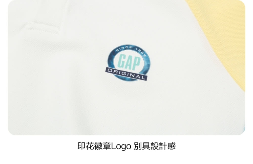 印花徽章Logo別具設計感 