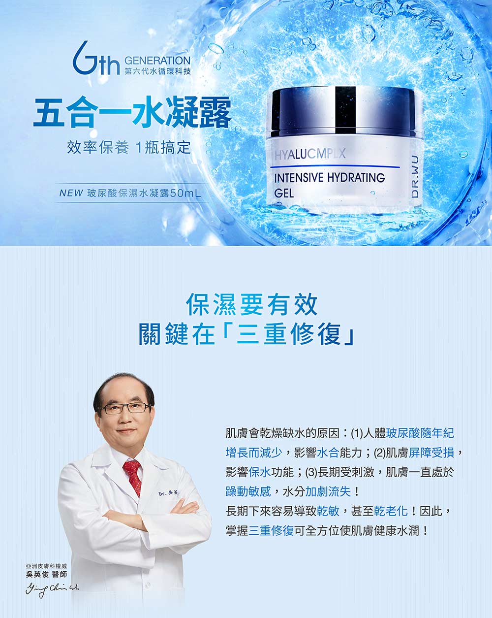 增長而減少,影響水合能力2肌膚屏障受損,