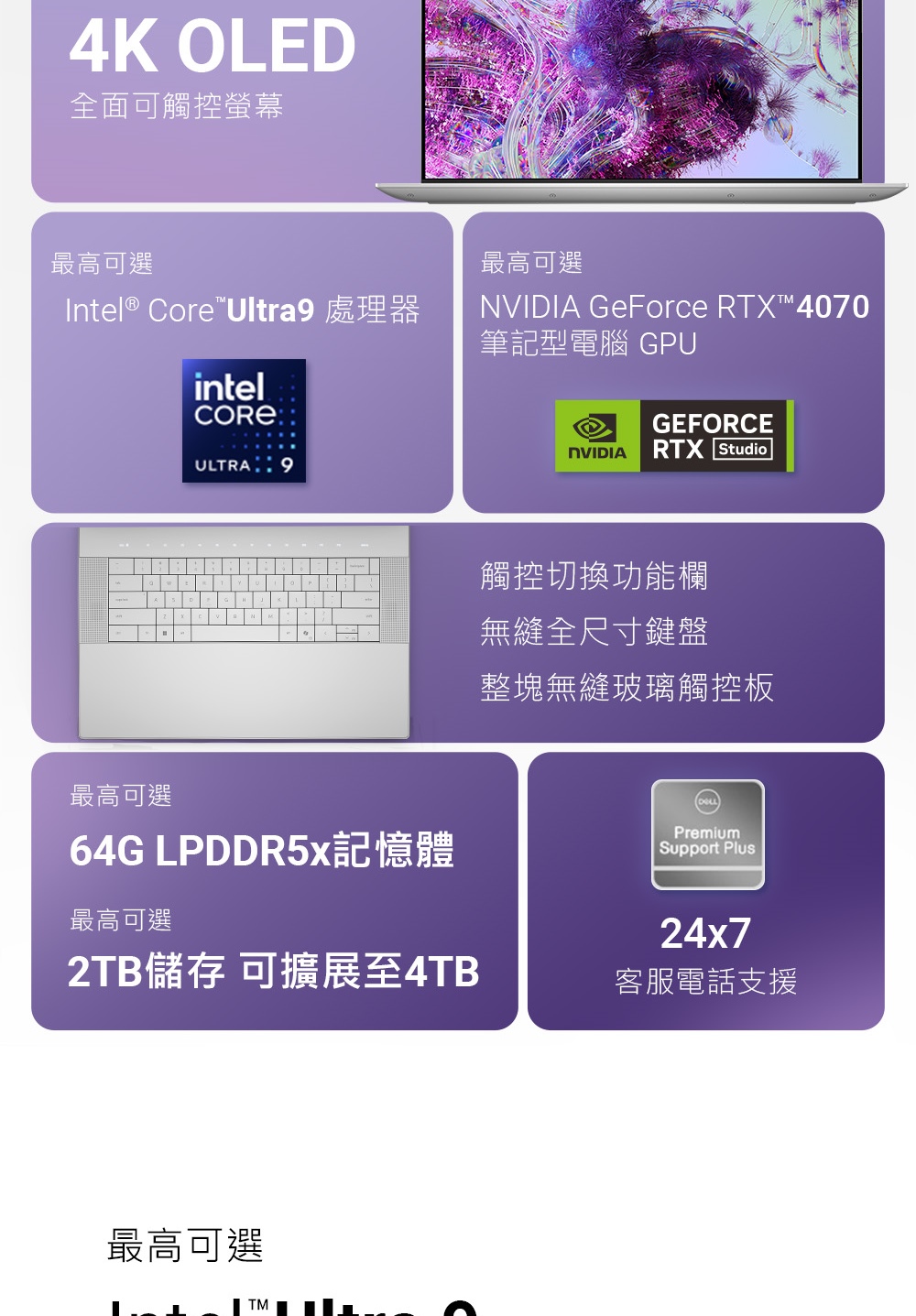 DELL 戴爾 16吋Ultra 7獨顯EVO輕薄筆電(XP