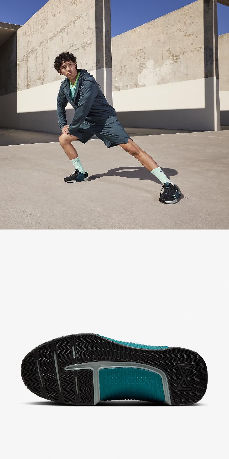 NIKE 耐吉 訓練鞋 Metcon 9 黑 藍綠 男鞋 健