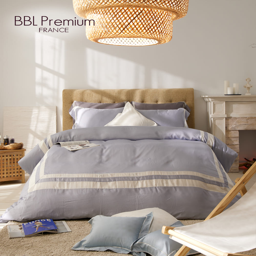 BBL Premium 100%天絲印花兩用被床包組-永恆之