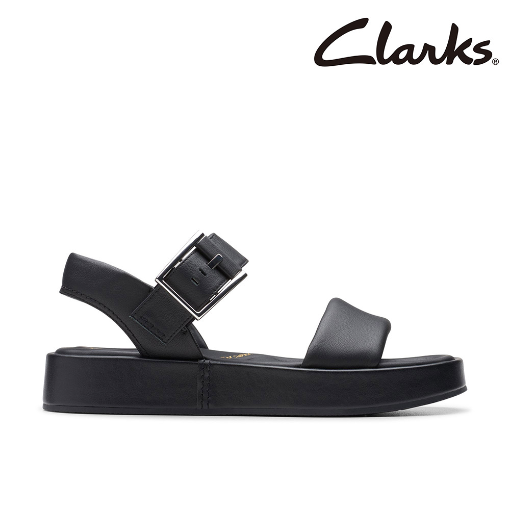 Clarks 女鞋 Alda Strap 厚底輕量寬帶涼鞋(