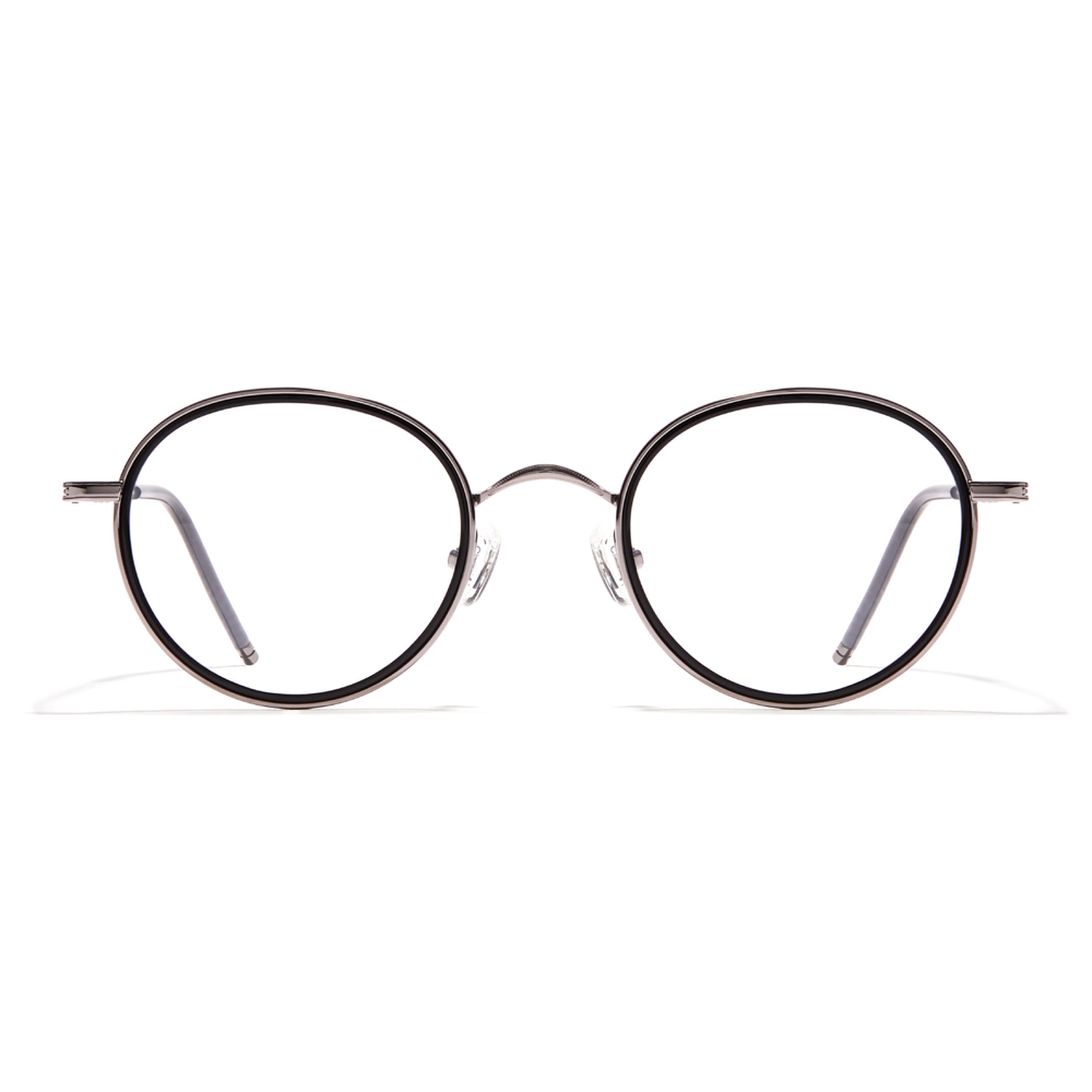 CARIN 圓框光學眼鏡 NewJeans代言(黑 銀#HA