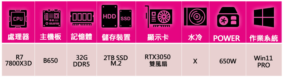 微星平台 R7八核 Geforce RTX3050 WiN1