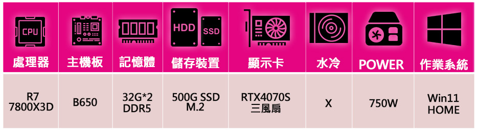 微星平台 R7八核 Geforce RTX4070 SUPE