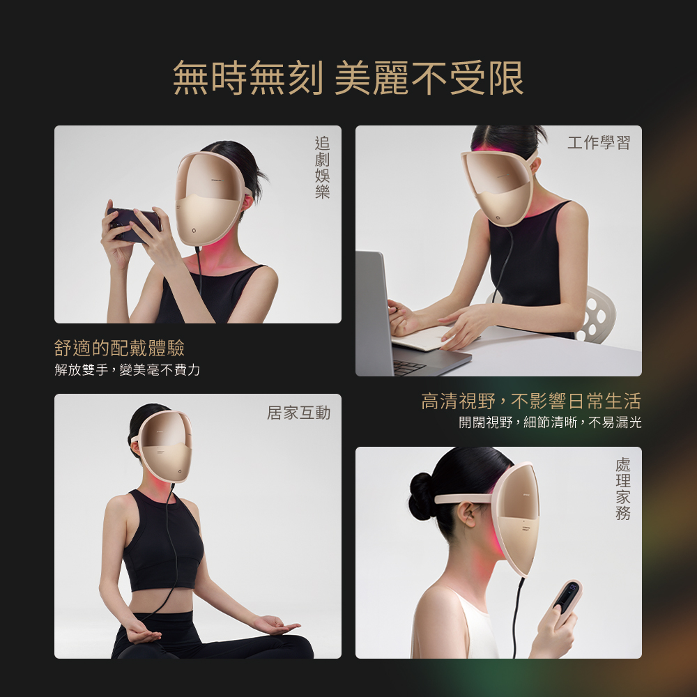 開闊視野,細節清晰,不易漏光