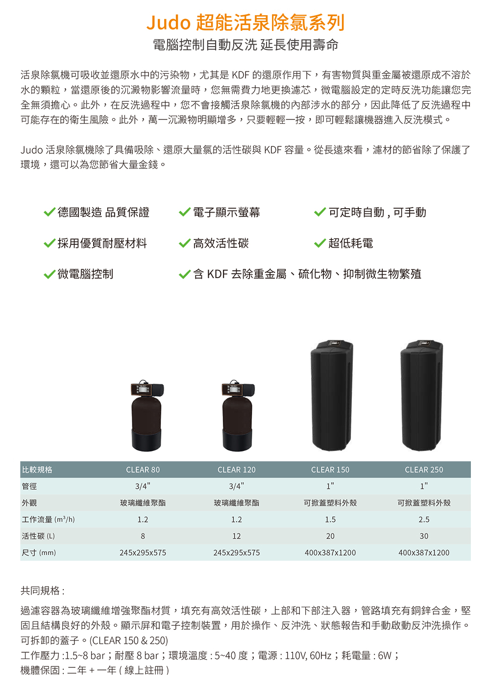 Judo CLEAR 120 - 詳情6