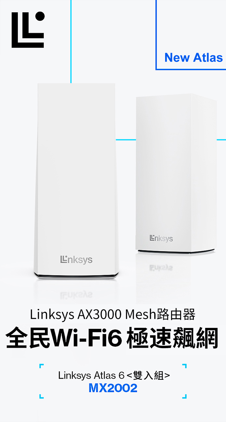 Atlas 6 Hero AX3000 雙頻 Mesh Wi