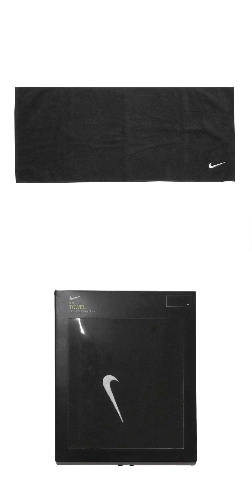 NIKE 耐吉 毛巾 Solid Core Towel 黑 