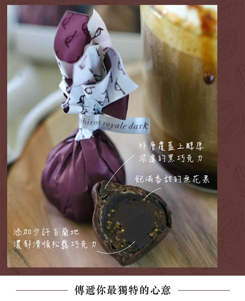 濃郁滑順松露巧克力