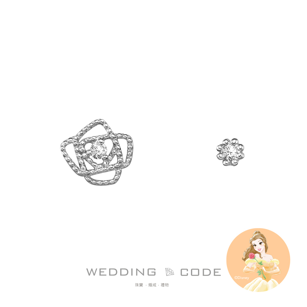 WEDDING CODE 14K金 鑽石耳環 迪TME049