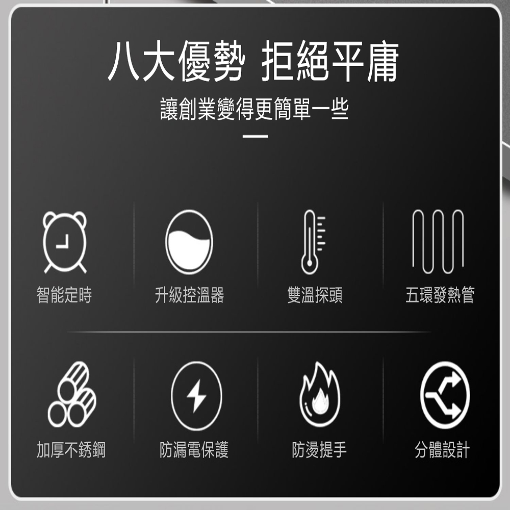 SongSH （加厚/定時功能/自動恆溫）220V商用電炸爐