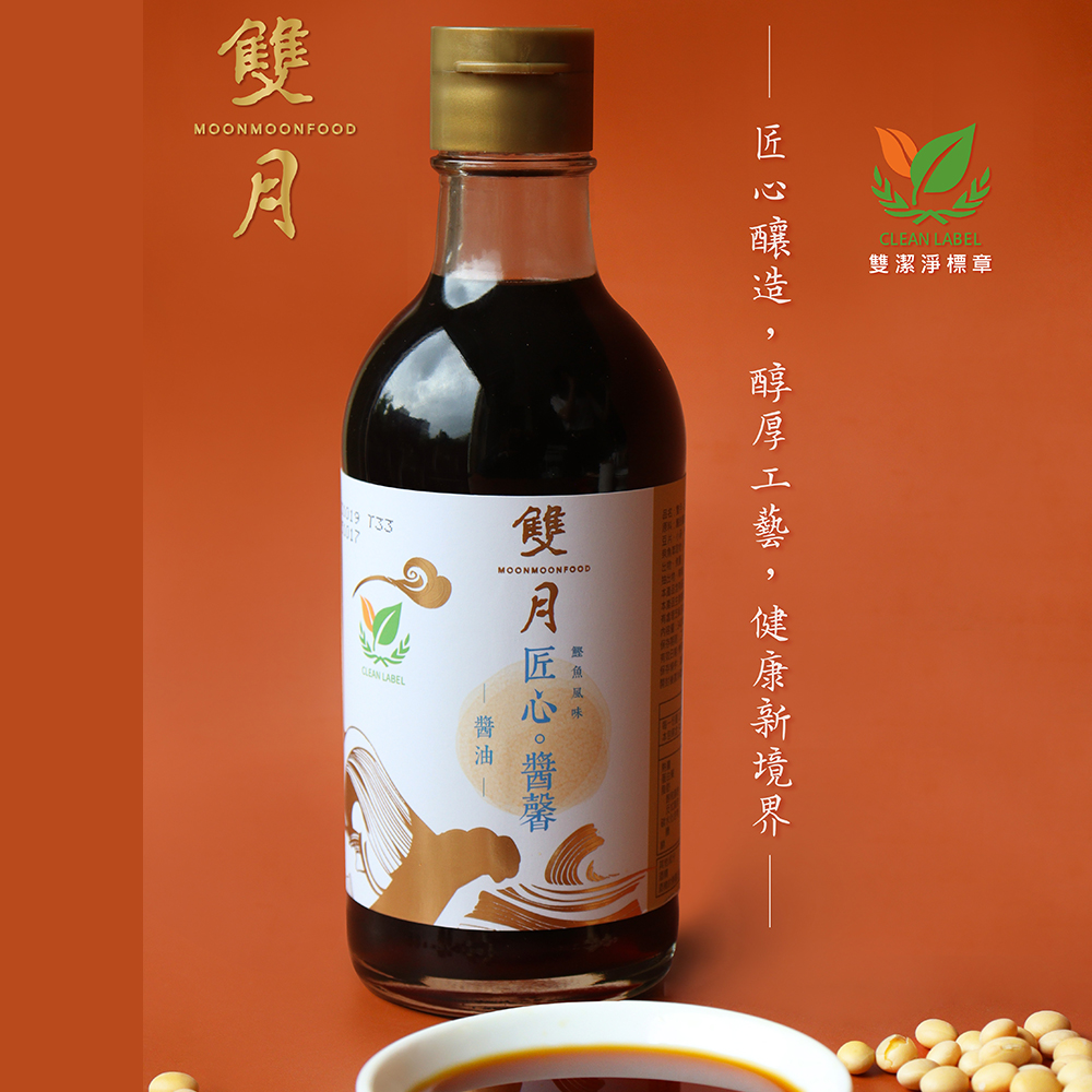 雙月 匠心醬馨鰹魚風味醬油x2罐組(340ml/罐)折扣推薦