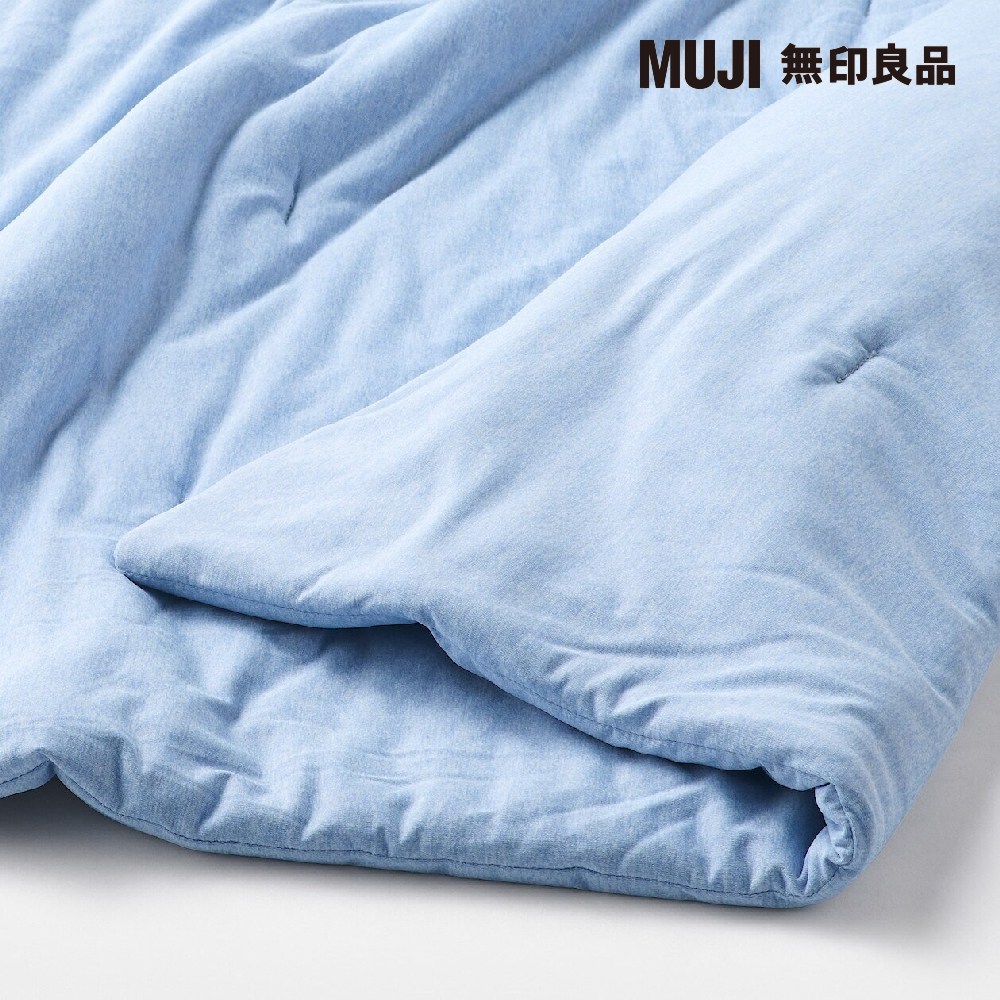 MUJI 無印良品 涼感薄被/D/藍色(180*200cm)