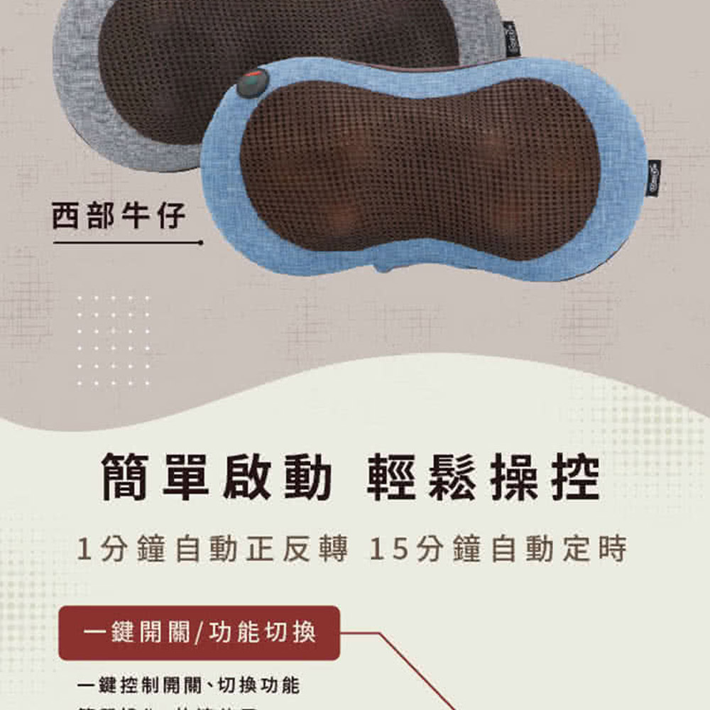 西部牛仔簡單啟動 輕鬆操控1分鐘自動正反轉15分鐘自動定時一鍵開關/功能切換一鍵控制開關、切換功能