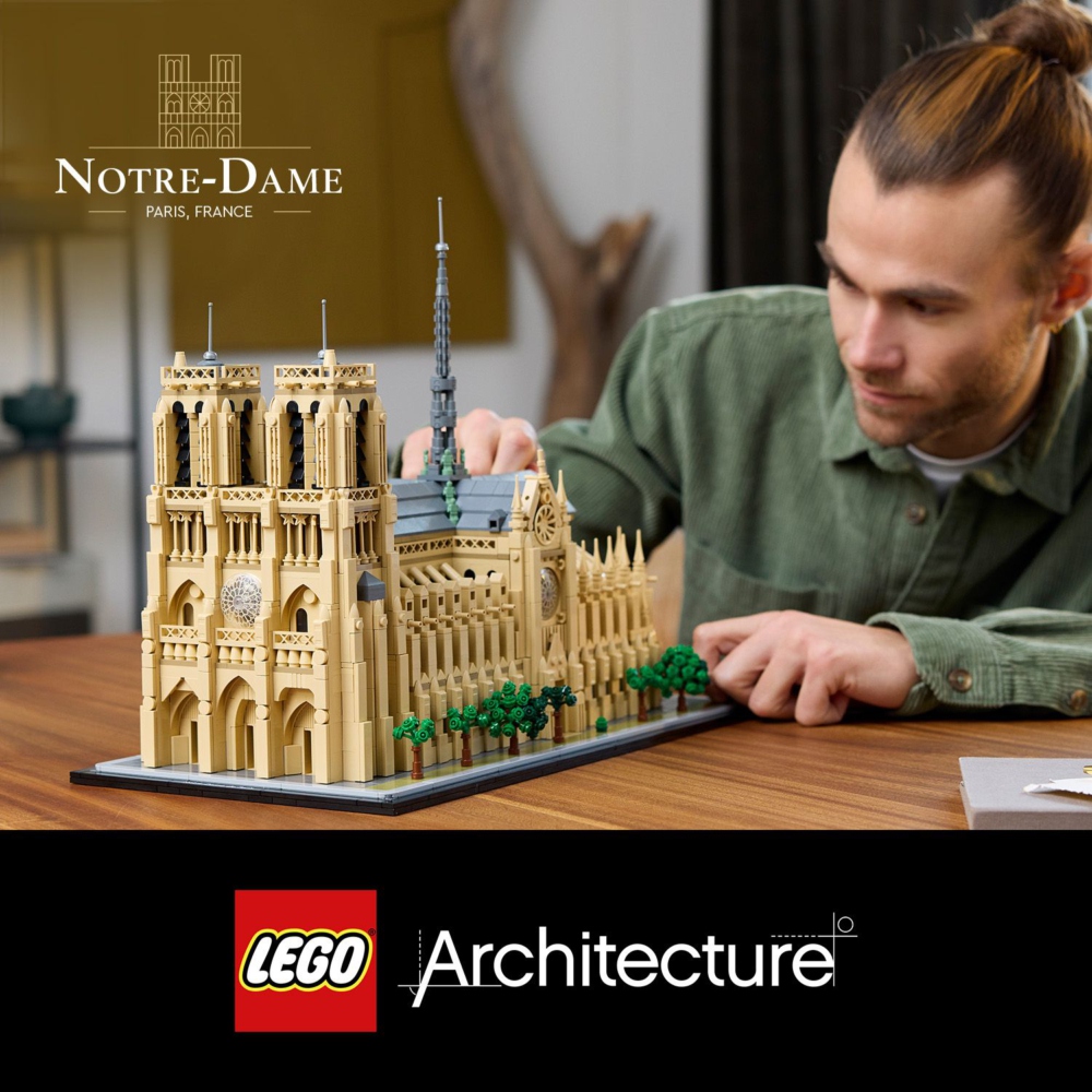 LEGO 樂高 建築系列 21061 巴黎聖母院(法國地標 