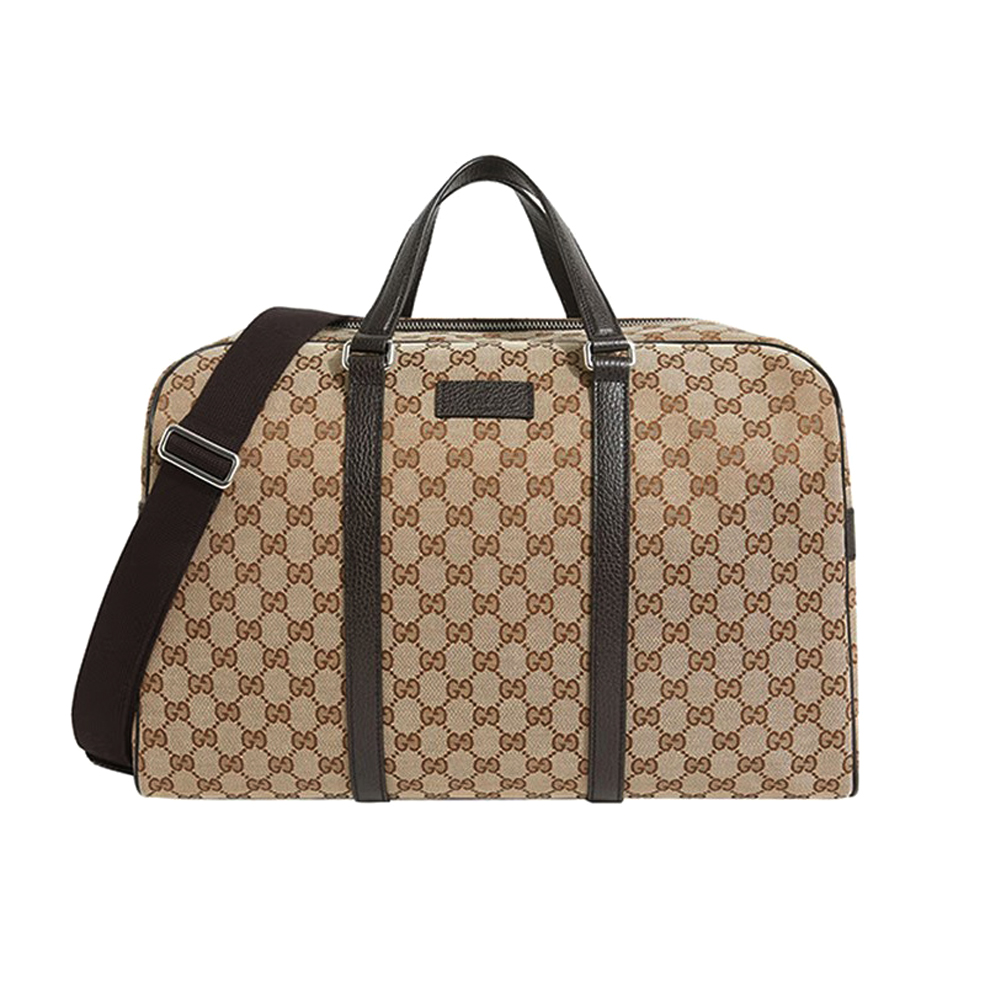 GUCCI 古馳 449167 經典GG LOGO緹花布面波