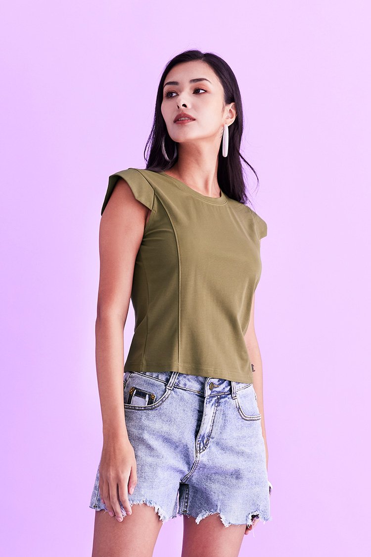 HONOR 山形屋 圓領ㄑ型連袖素色上衣折扣推薦 HONOR 山形屋 圓領ㄑ型連袖素色上衣折扣推薦