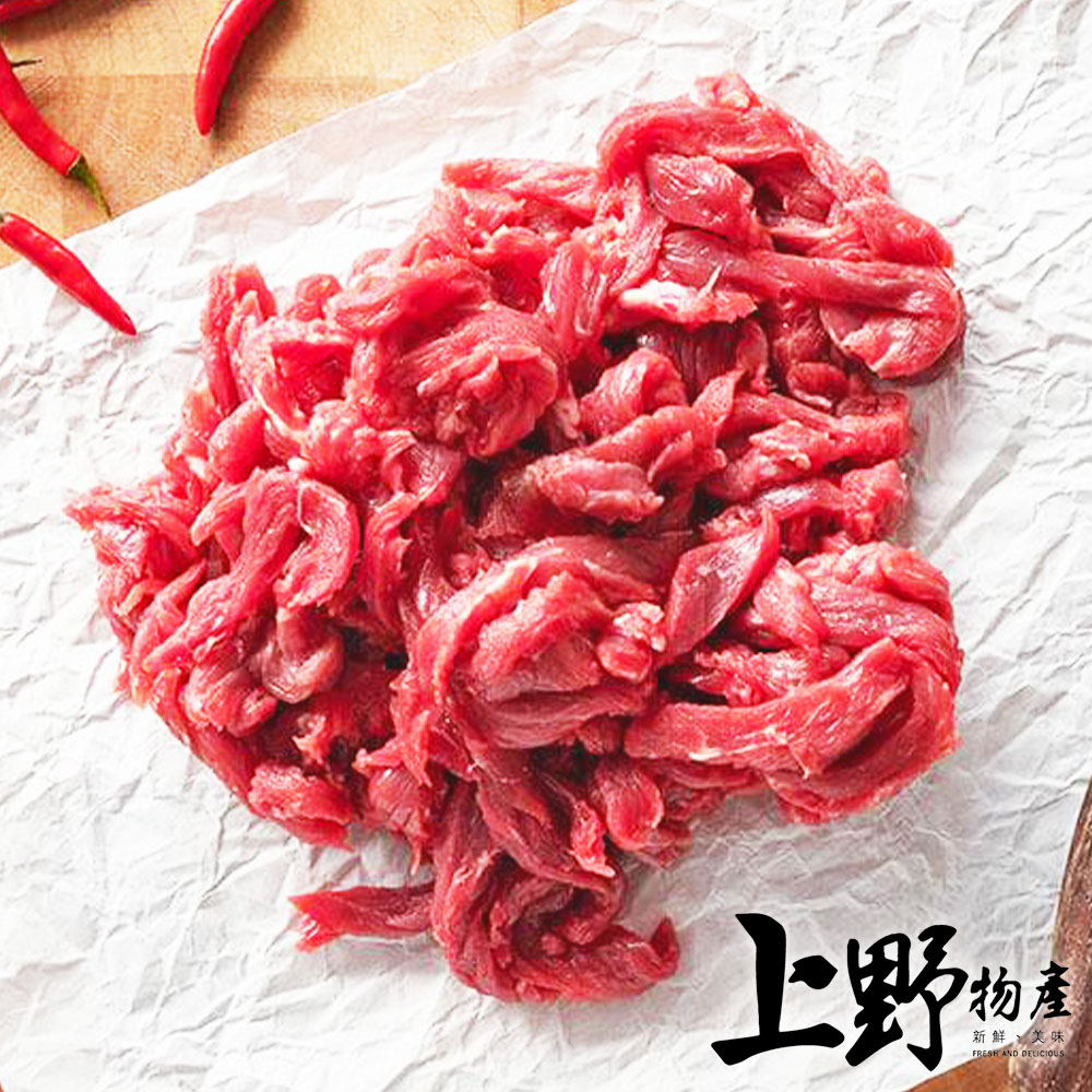 上野物產 美國安格斯牛肉絲 x8包(250g±10%/包 牛