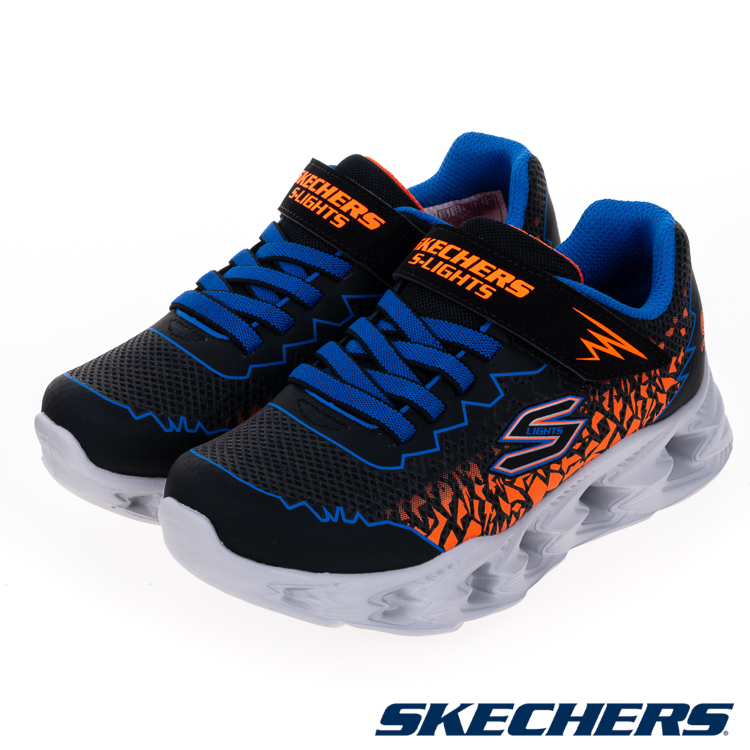 SKECHERS 男童系列 燈鞋 VORTEX 2.0 寬楦