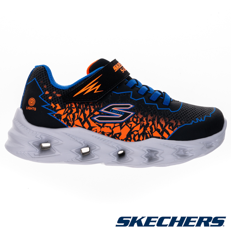 SKECHERS 男童系列 燈鞋 VORTEX 2.0 寬楦