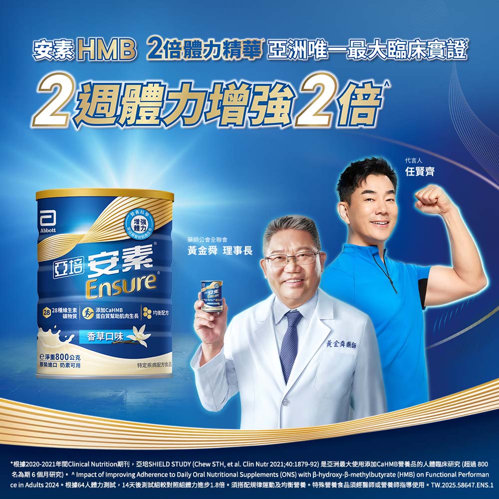 名為期6個月研究。 Impact of Improving Adherence to Daily Oral Nutritional Supplements ONS with BhydroxyBmethylbutyrate HMB on Functional Performan