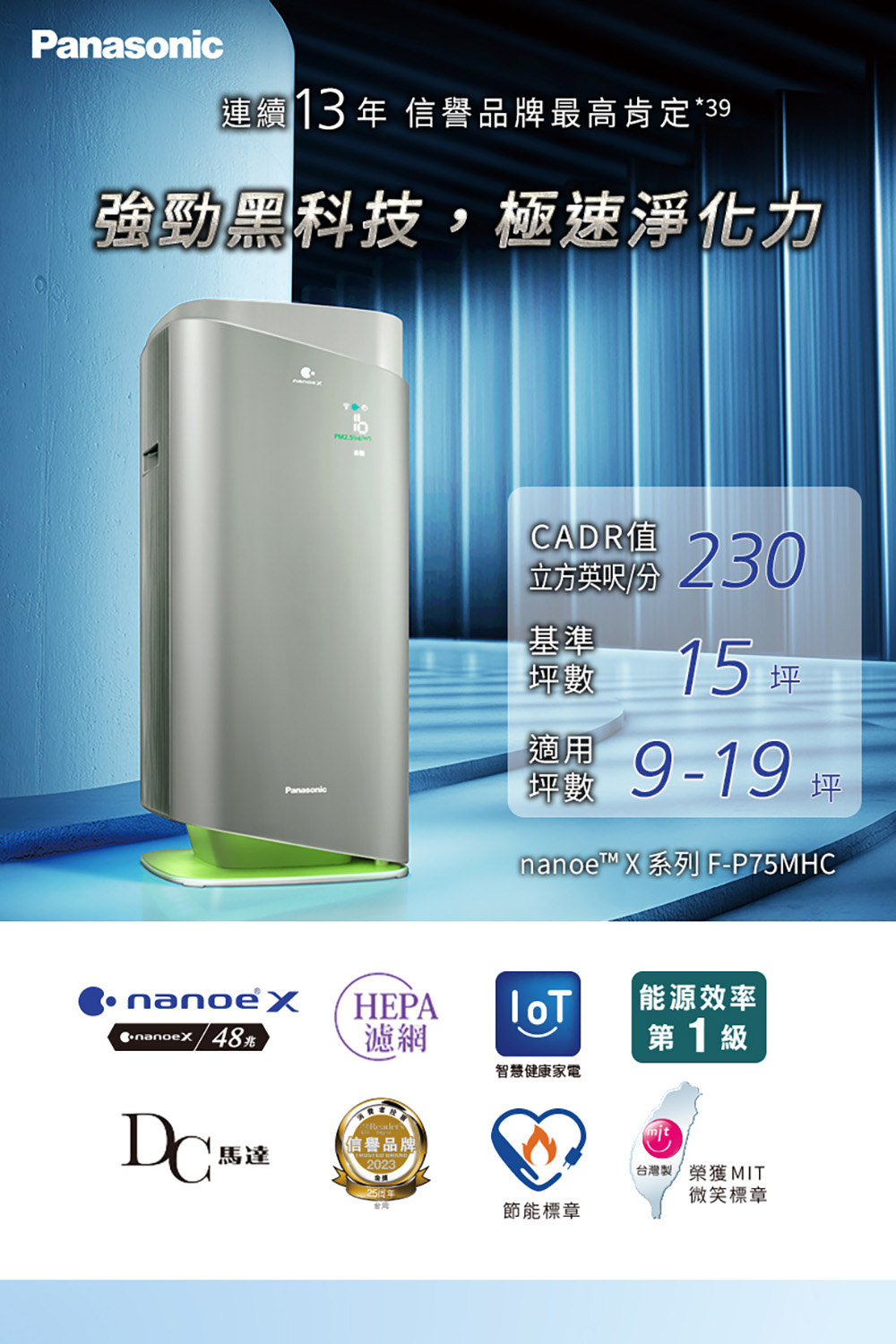 Inanoe X 系列 FP75MHC