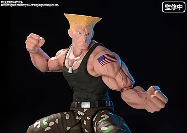 BANDAI 萬代 SHF 快打旋風2 GUILE 凱爾 蓋