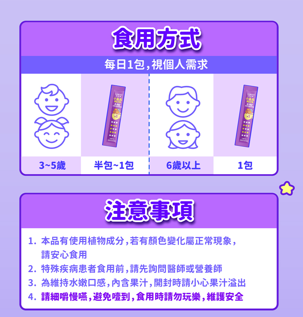 3.為維持水嫩口感,内含果汁,開封時請小心果汁溢出