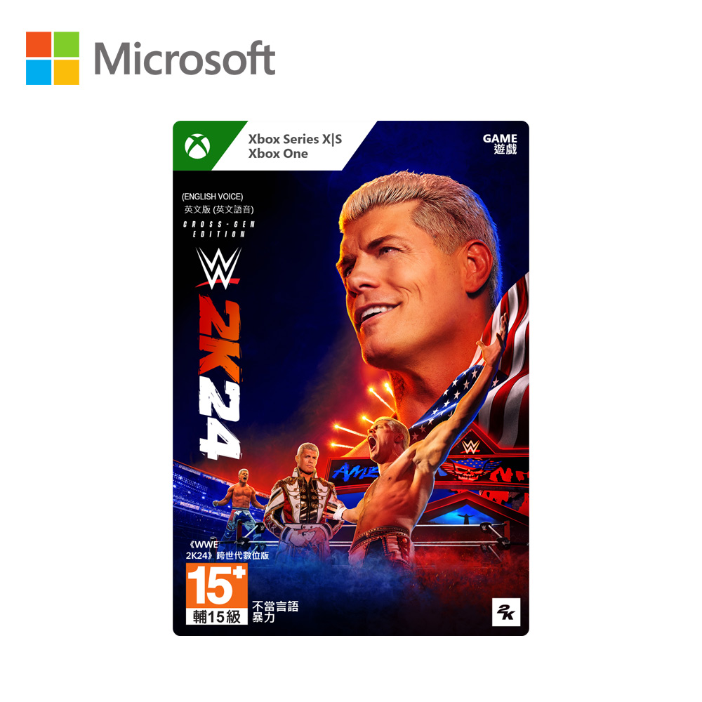 Microsoft 微軟 WWE 2K24 [跨世代數位版]