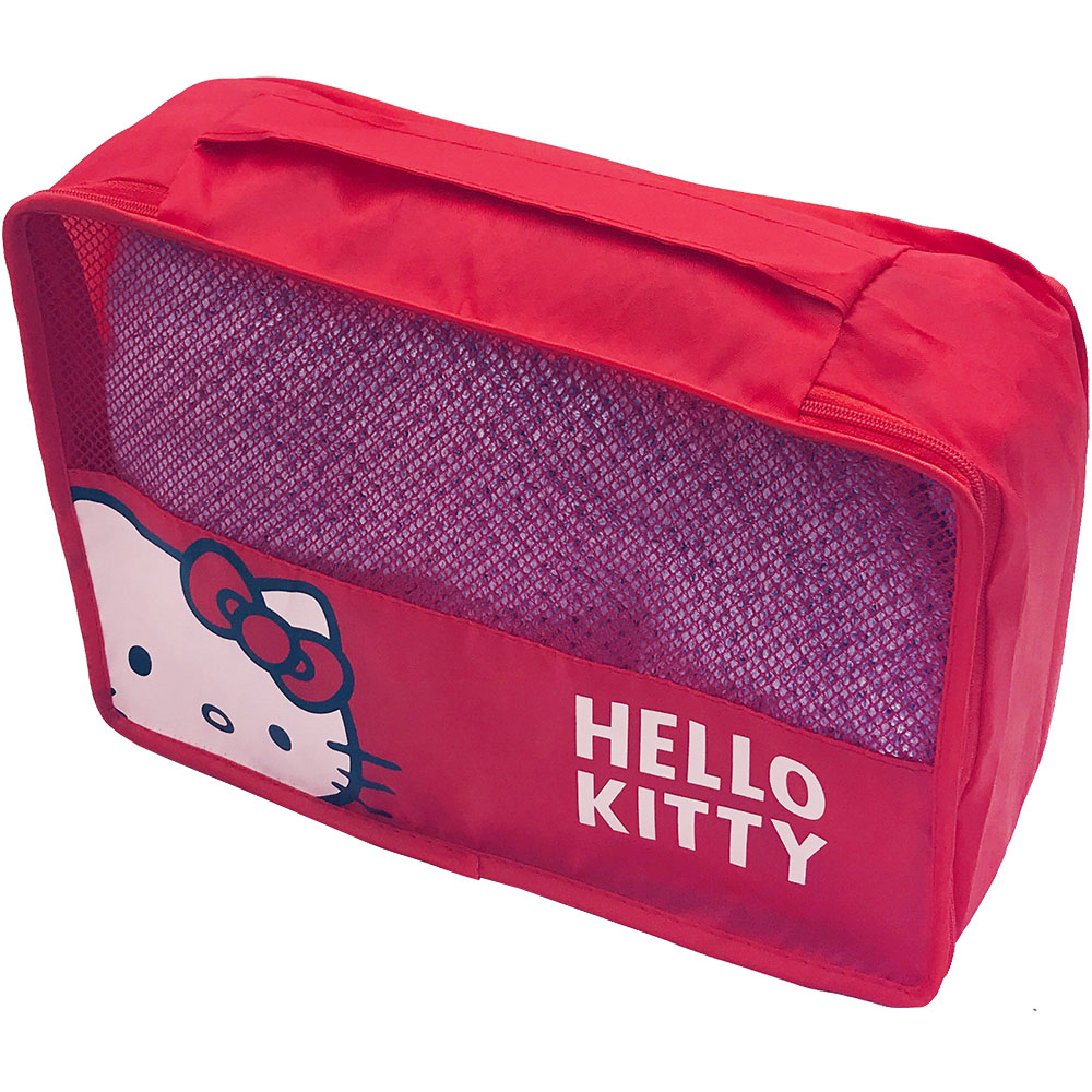 SANRIO 三麗鷗 Hello Kitty衣物收納袋超值2