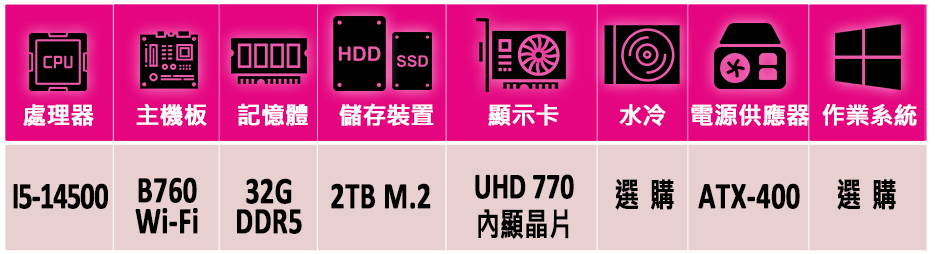 華碩平台 i5十四核{內本鹿Z}WI-FI 24吋曲面電競螢