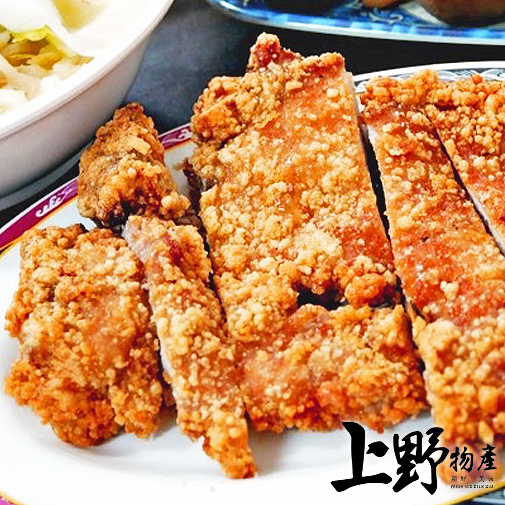 上野物產 蒜香炸排骨 x40片(100g±10%/片 排骨/