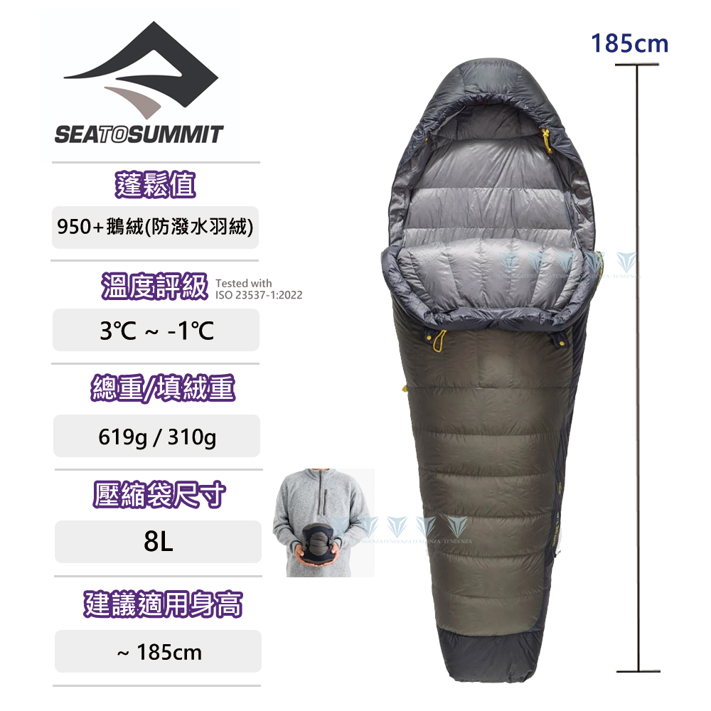 SEA TO SUMMIT Spark Pro -1頂級鵝絨