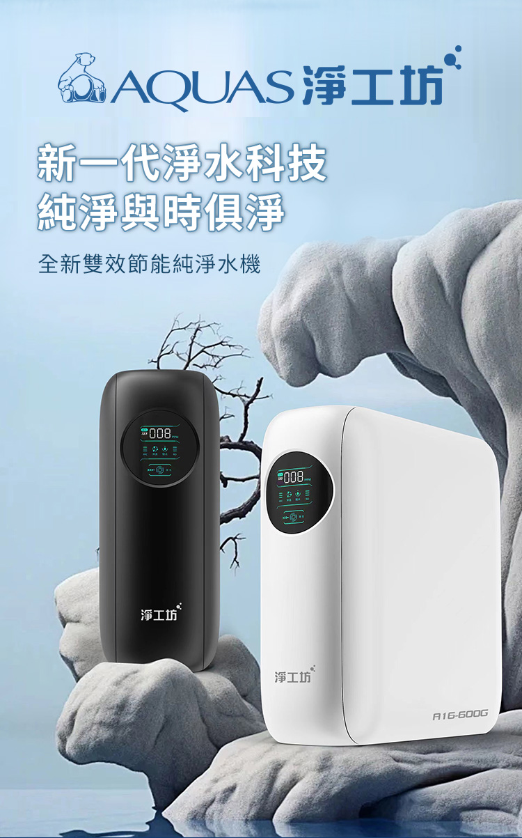 全新雙效節能純淨水機
