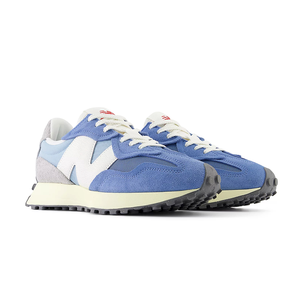 NEW BALANCE 327系列 男鞋 女鞋 水洗藍色 仿