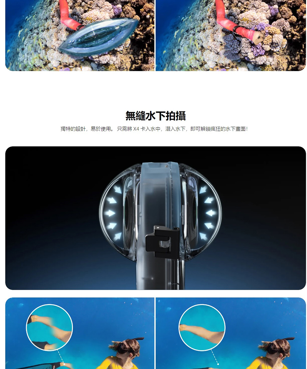 Insta360 X4 隱形潛水殼(原廠公司貨)評價推薦