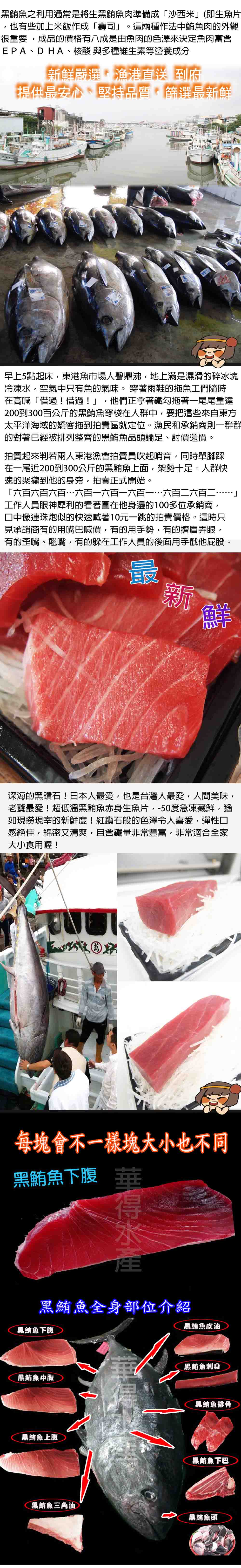 華得水產 東港鮪魚泥2包組(500g/包/生食級) 推薦