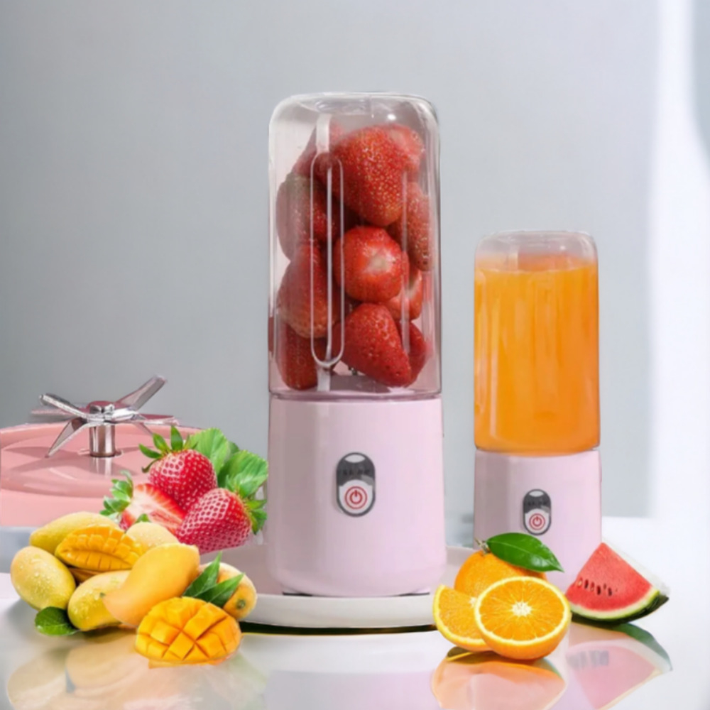 Gourmia 隨身型電動果汁機500ml 充電款(精鋼六刀