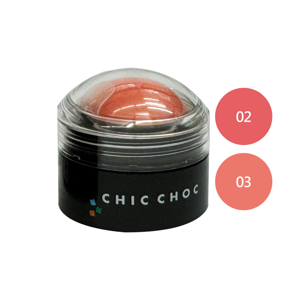 CHIC CHOC CHIC CHOC 輕質透光頰彩凍瘋狂直